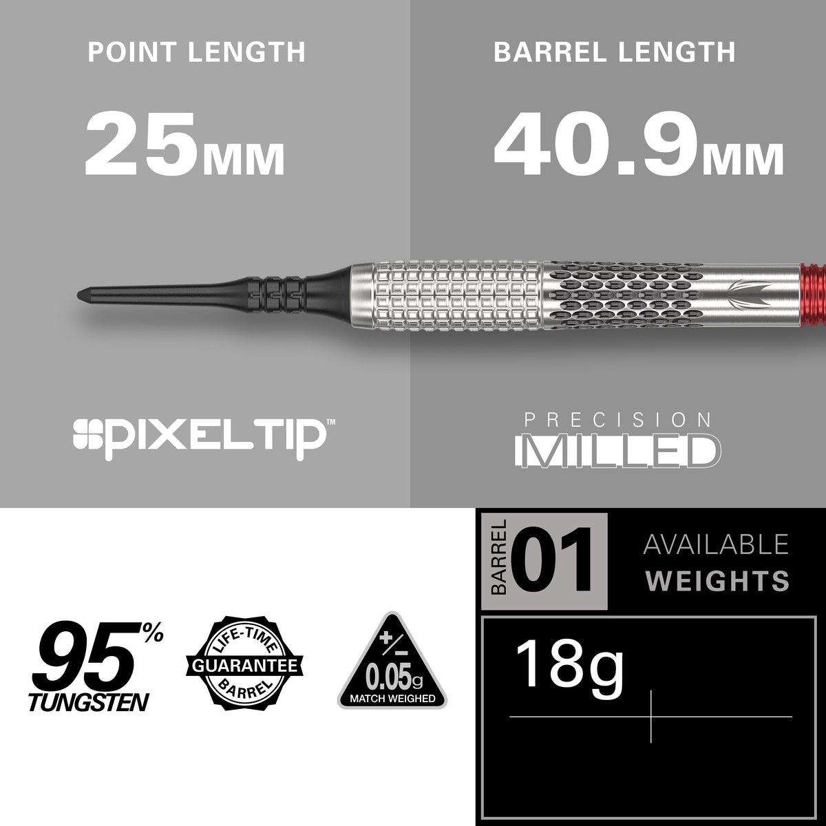 Stephen Bunting Gen 5 95% Softdarts - DreamDarts Dartshop