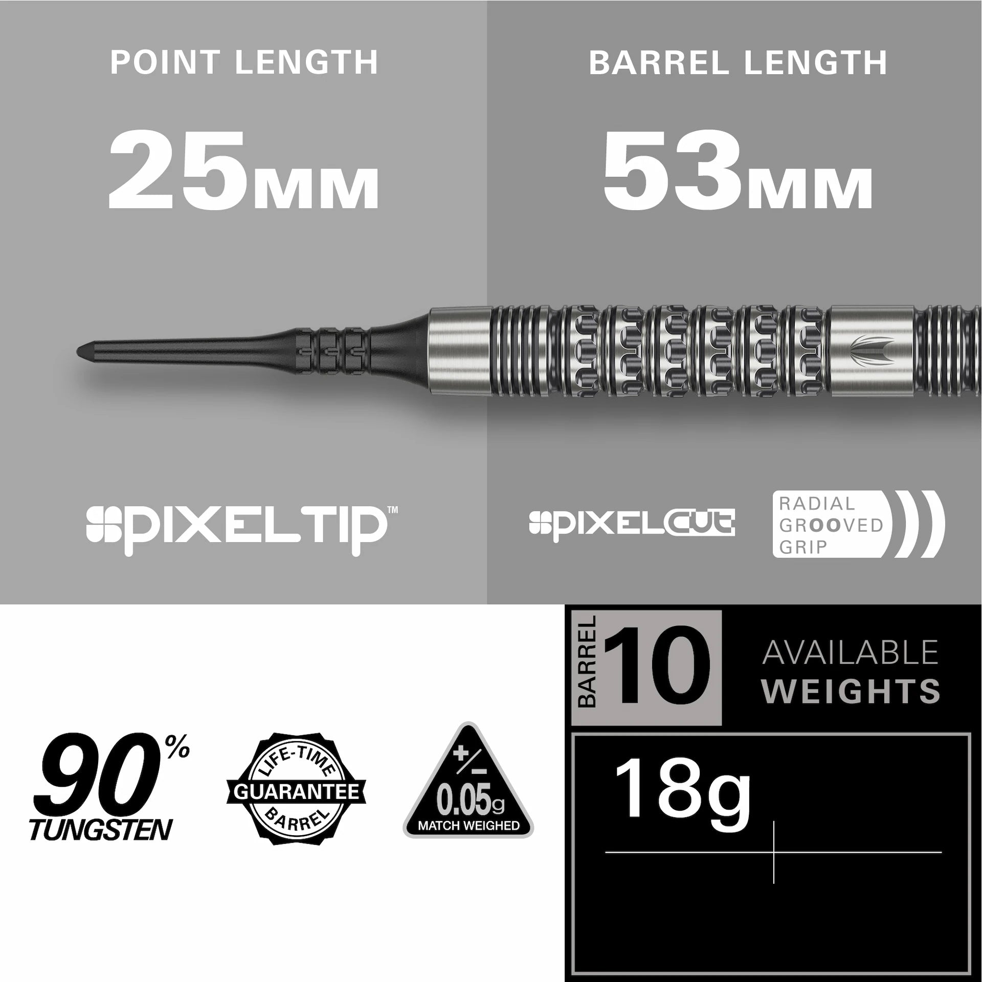 Target Redux 10 90 % Softdarts - DreamDarts Dartshop