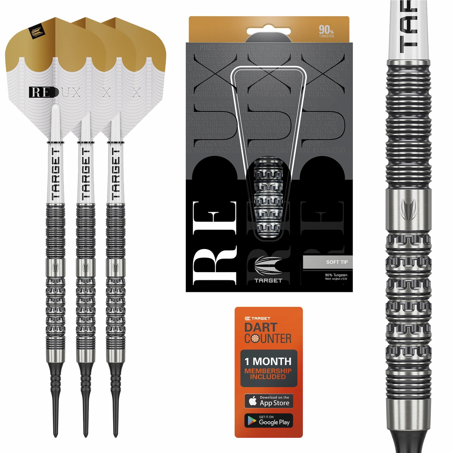 Target Redux 10 90 % Softdarts - DreamDarts Dartshop