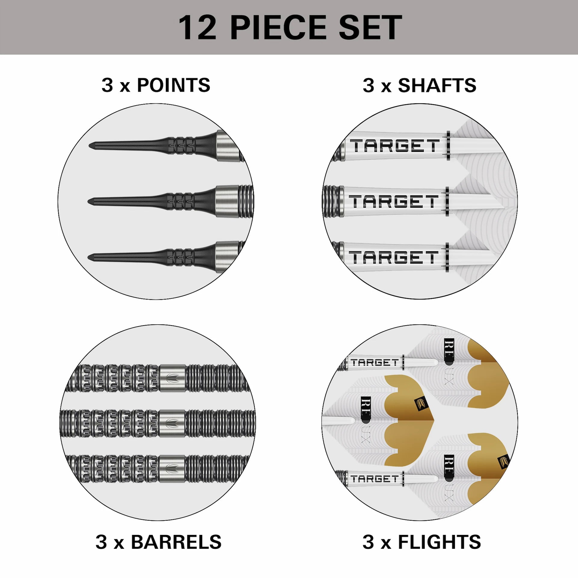 Target Redux 10 90 % Softdarts - DreamDarts Dartshop