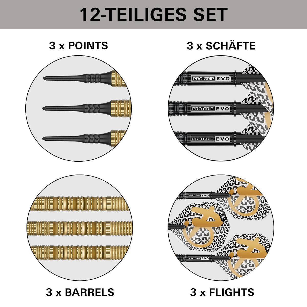BOLIDE ENVY 10 90% SOFT TIP DARTS - DreamDarts Dartshop