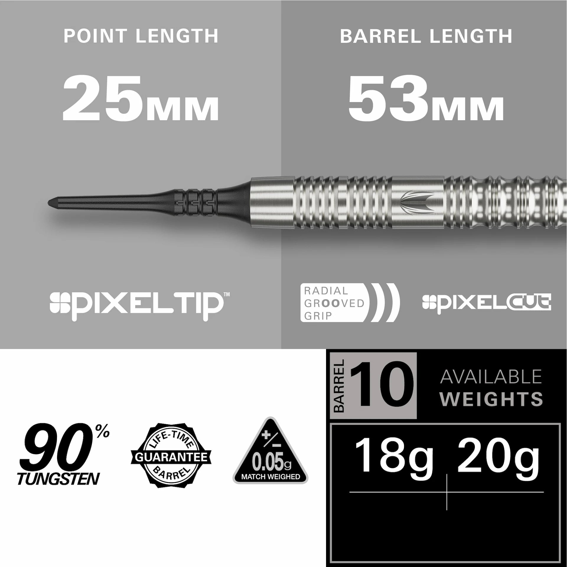 Target Hydro 12 90 % Softdarts - DreamDarts Dartshop