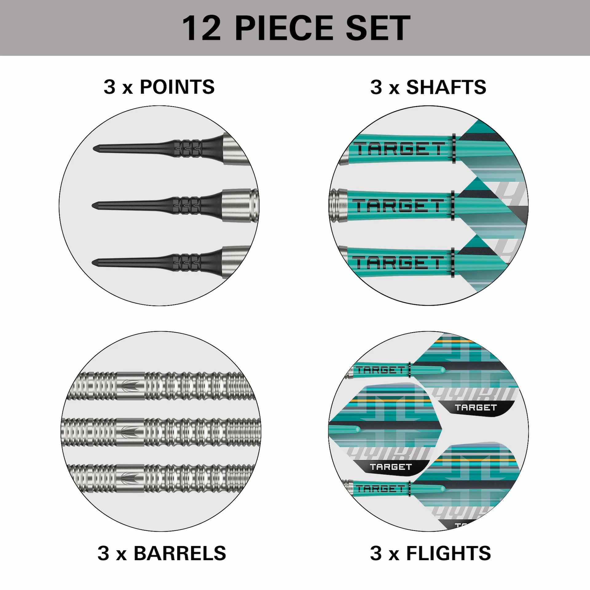 Target Hydro 12 90 % Softdarts - DreamDarts Dartshop