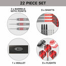 Nathan Aspinall Brass Steeldarts - DreamDarts Dartshop