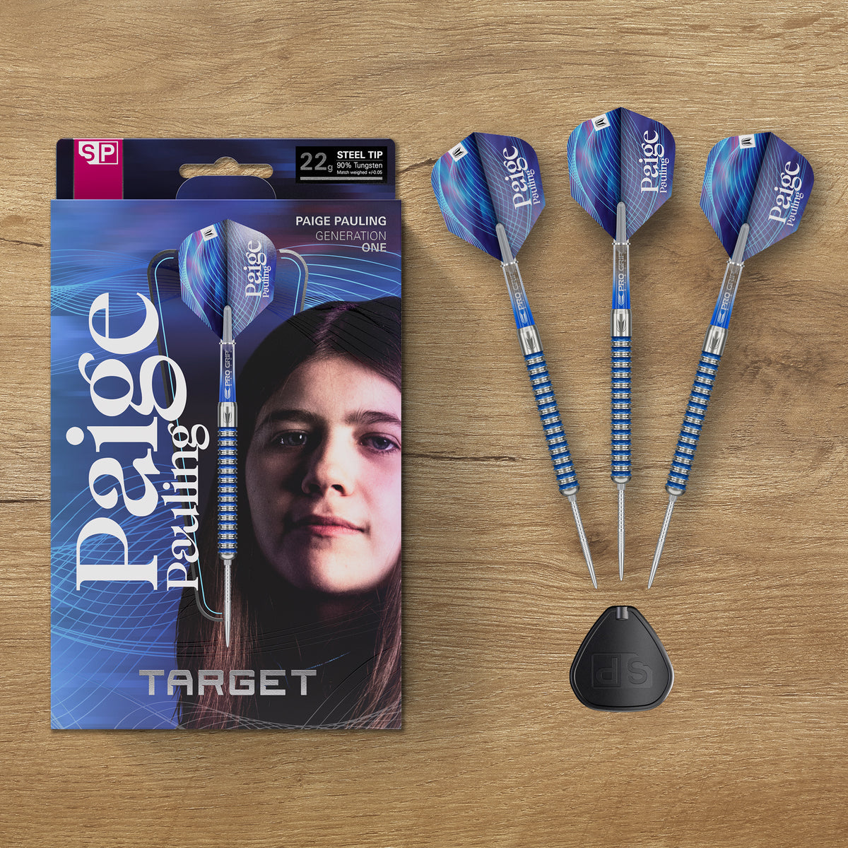 PAIGE PAULING GEN 1 90% Steeldarts - DreamDarts Dartshop