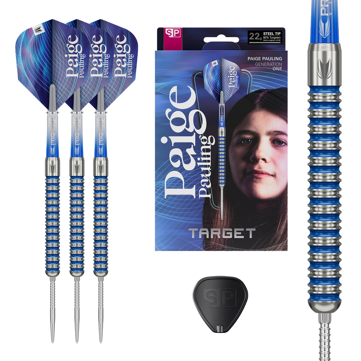 PAIGE PAULING GEN 1 90% Steeldarts - DreamDarts Dartshop