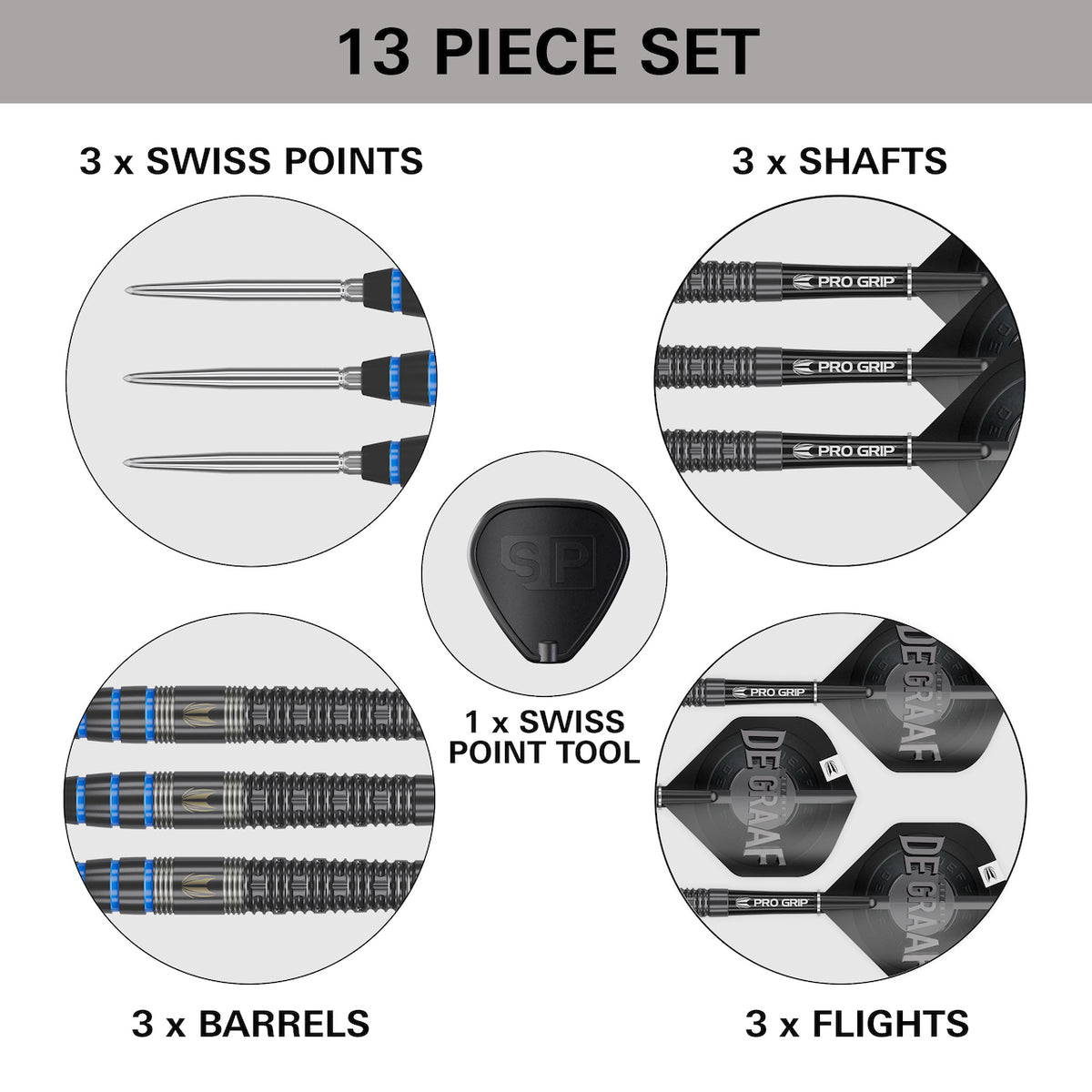 JEFFREY DE GRAAF 23G SP STEELDARTS - DreamDarts Dartshop