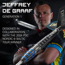 JEFFREY DE GRAAF 23G SP STEELDARTS - DreamDarts Dartshop