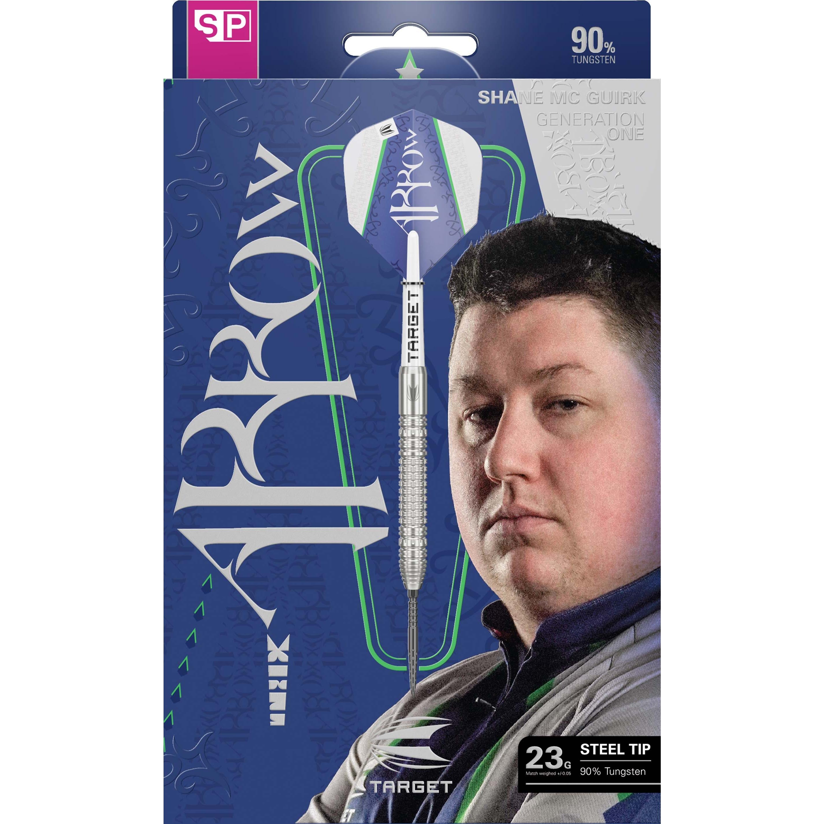 Shane Mc Guirk G1 90% Steeldarts - DreamDarts Dartshop