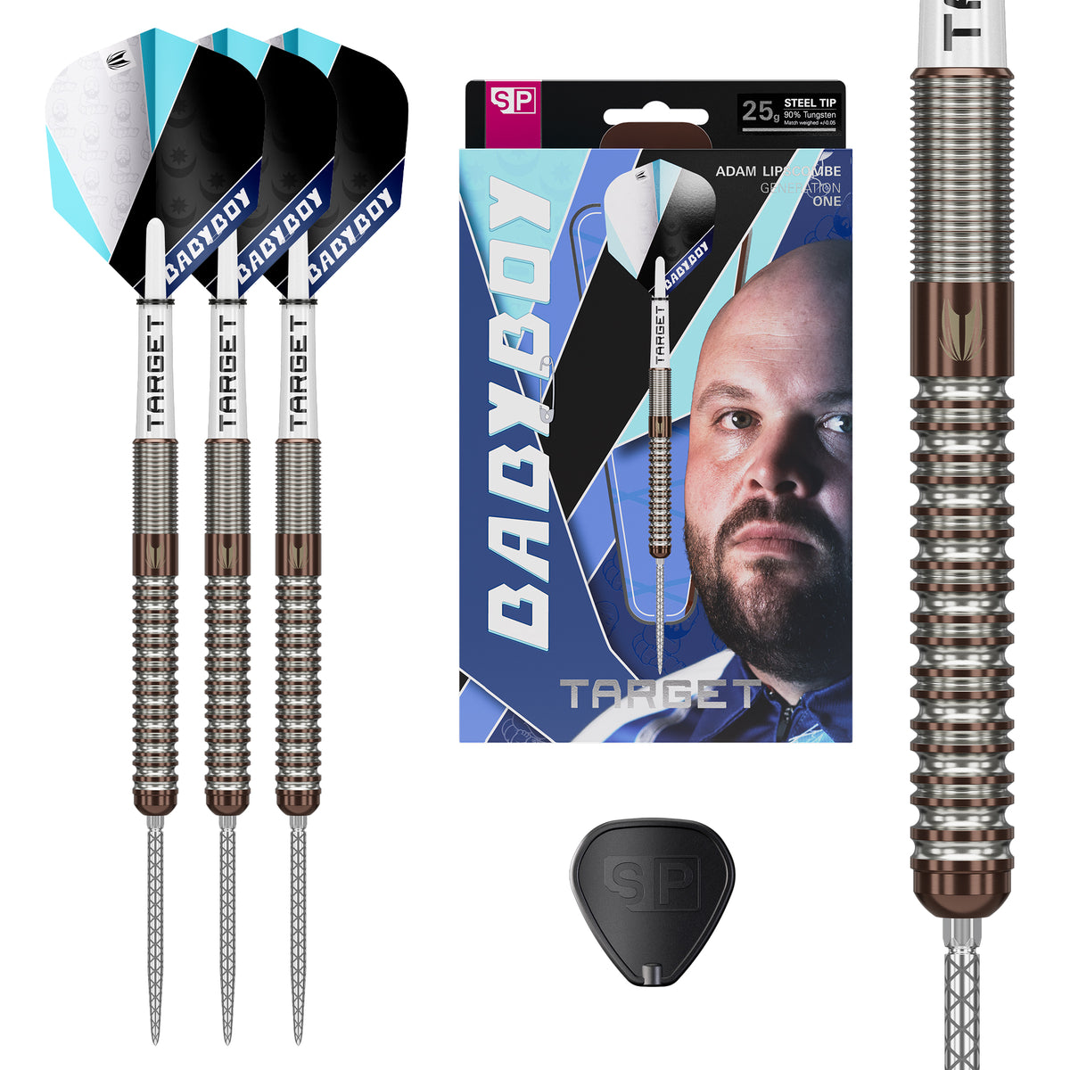 ADAM LIPSCOMBE GEN 1 90% Steeldarts - DreamDarts Dartshop