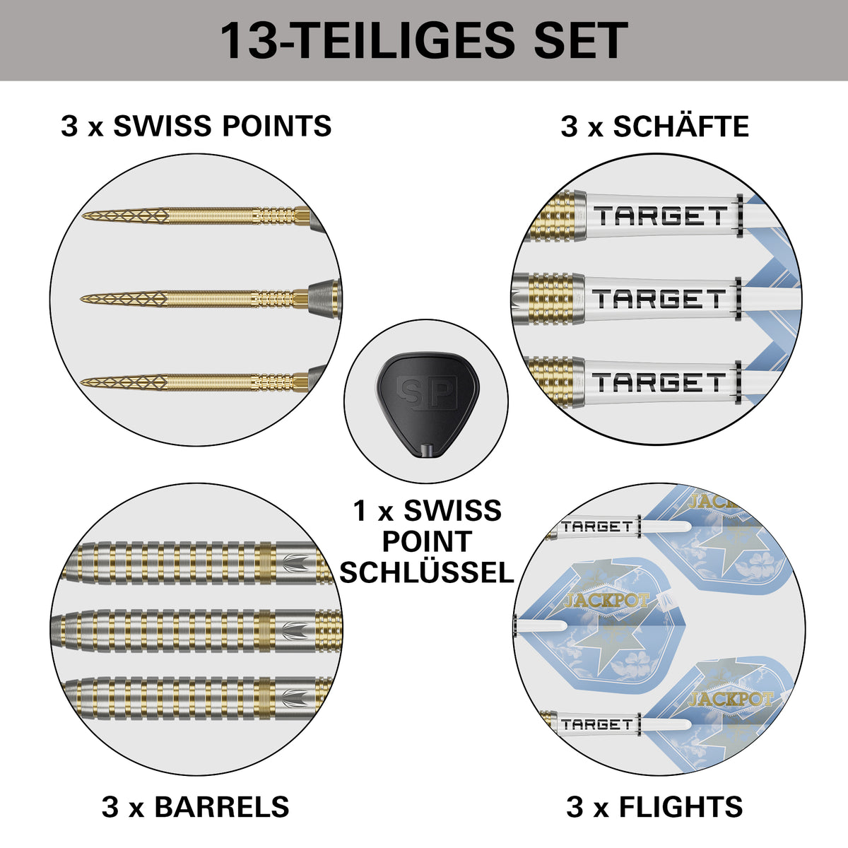 ADRIAN LOUIS SHOWDOWN 95% Steeldarts - DreamDarts Dartshop