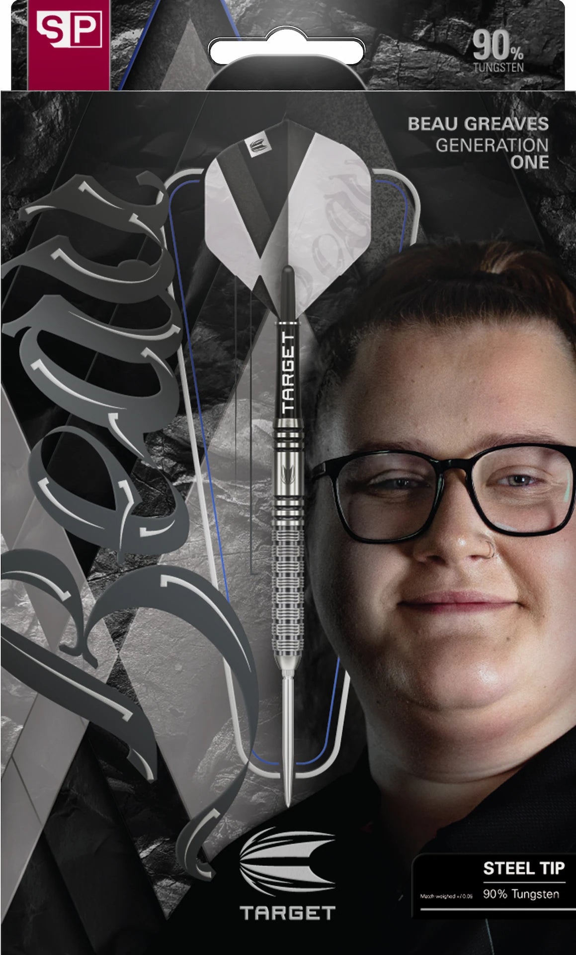 Beau Greaves G1 90 % Steeldarts - DreamDarts Dartshop