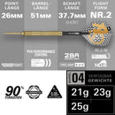 BOLIDE ENVY 04 90% STEEL TIP DARTS - DreamDarts Dartshop