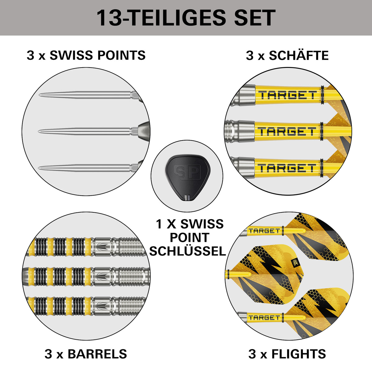 BUZZ SP01 90% Steeldarts - DreamDarts Dartshop