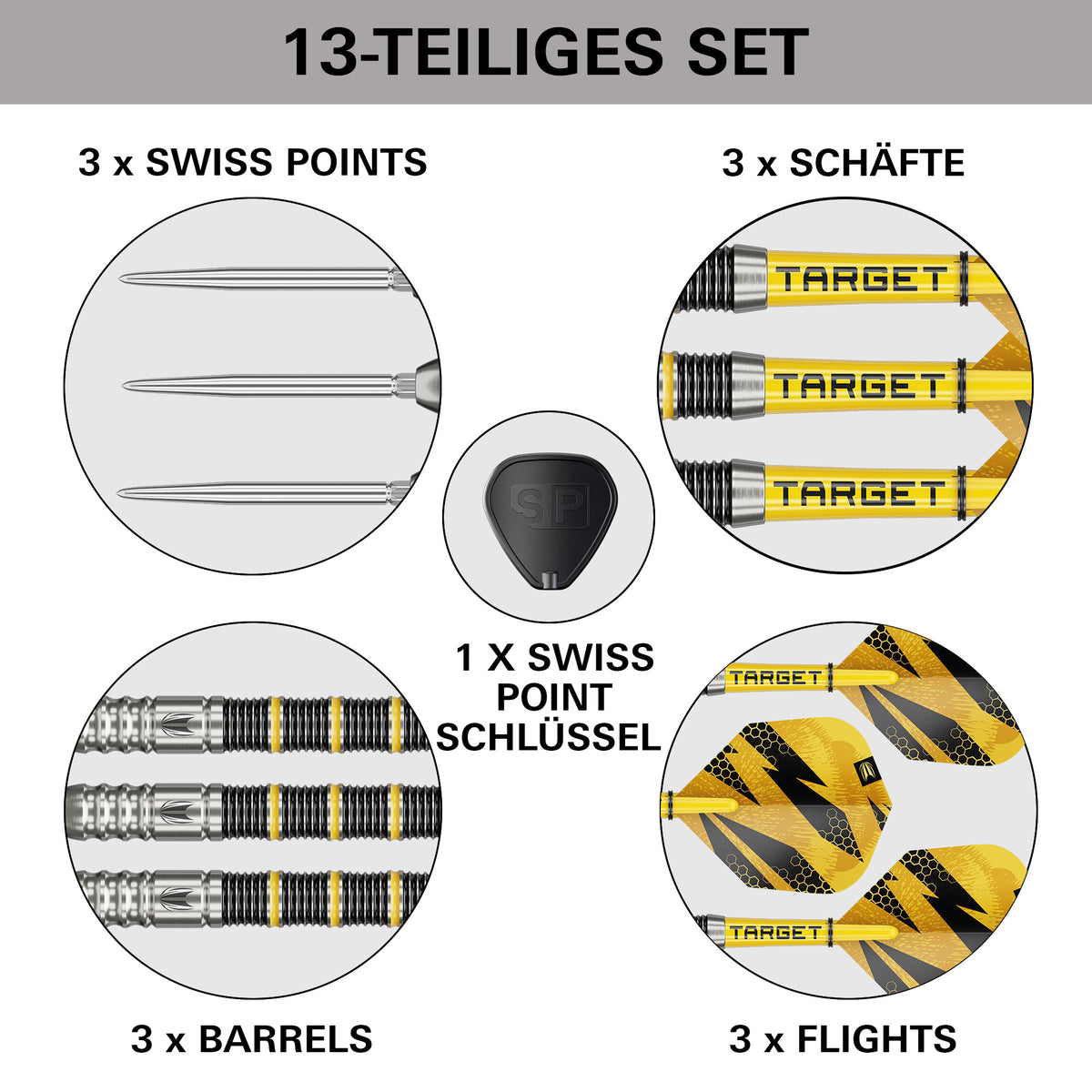 BUZZ SP02 90% Steeldarts - DreamDarts Dartshop