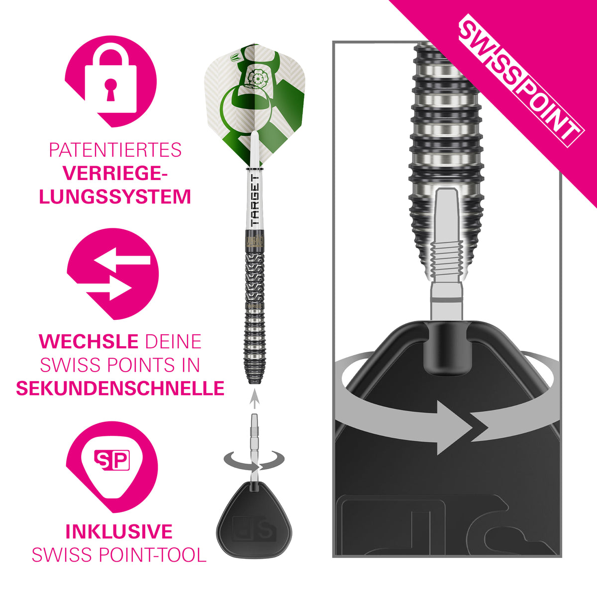 CHARLIE MANBY GEN 1 95% Steeldarts - DreamDarts Dartshop