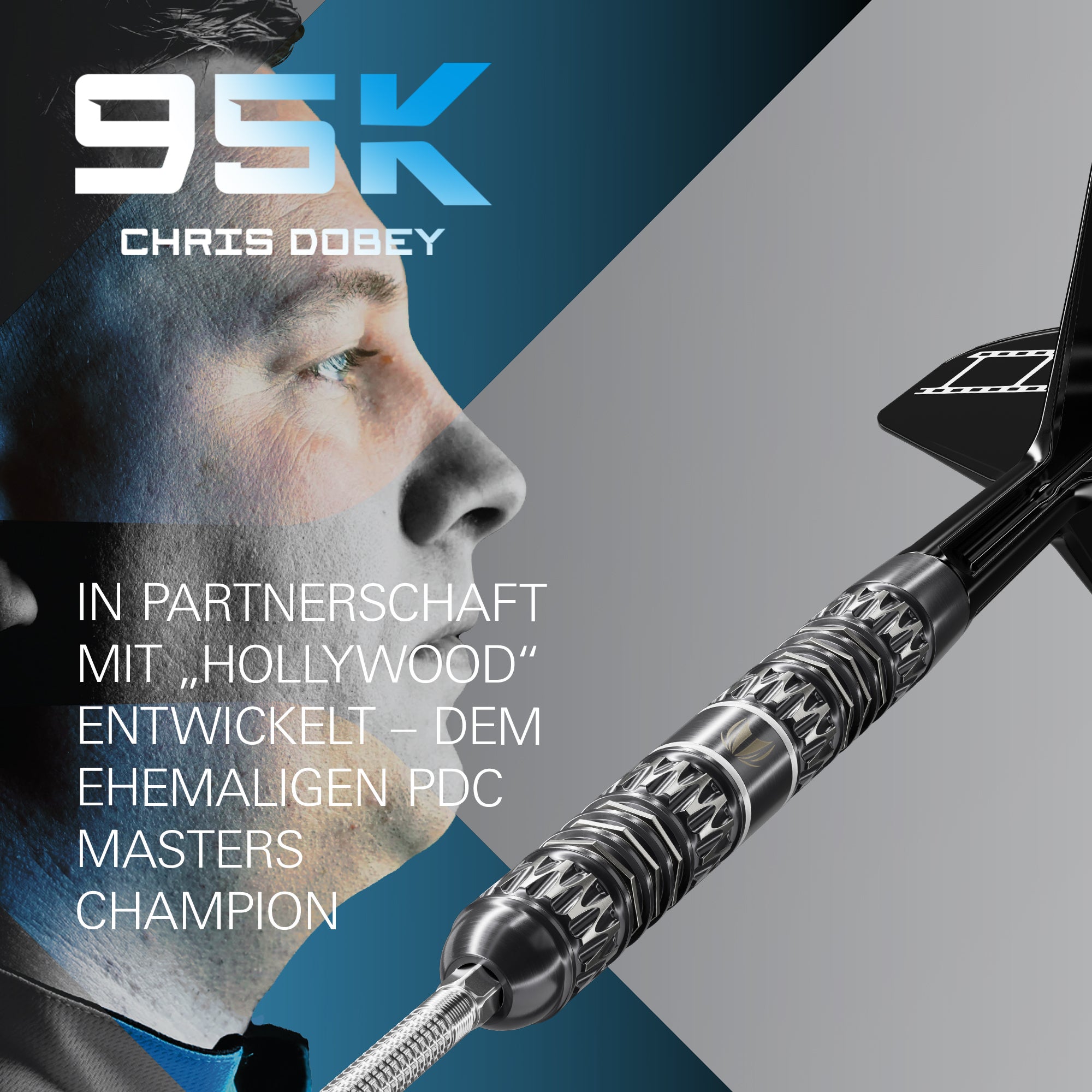 CHRIS DOBEY 95K SP STEEL TIP DARTS - DreamDarts Dartshop