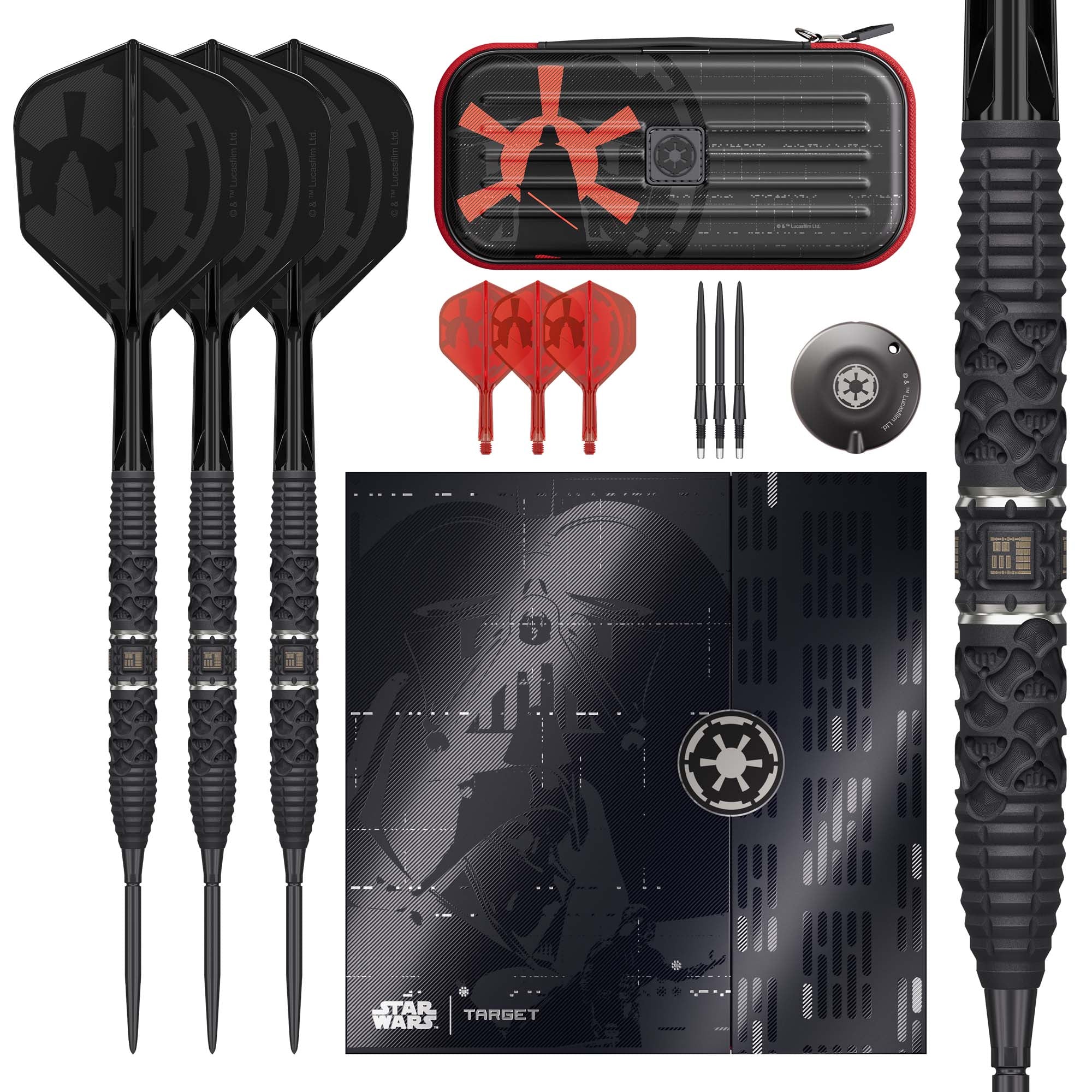 Darth Vader 95% Steeldarts - DreamDarts Dartshop