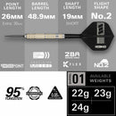 Dimitri van den Bergh 95K 95 % Steeldarts - DreamDarts Dartshop