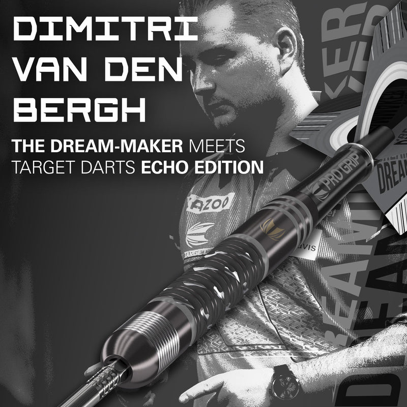 Dimitri van den Bergh ECHO 90% Steeldarts - DreamDarts Dartshop