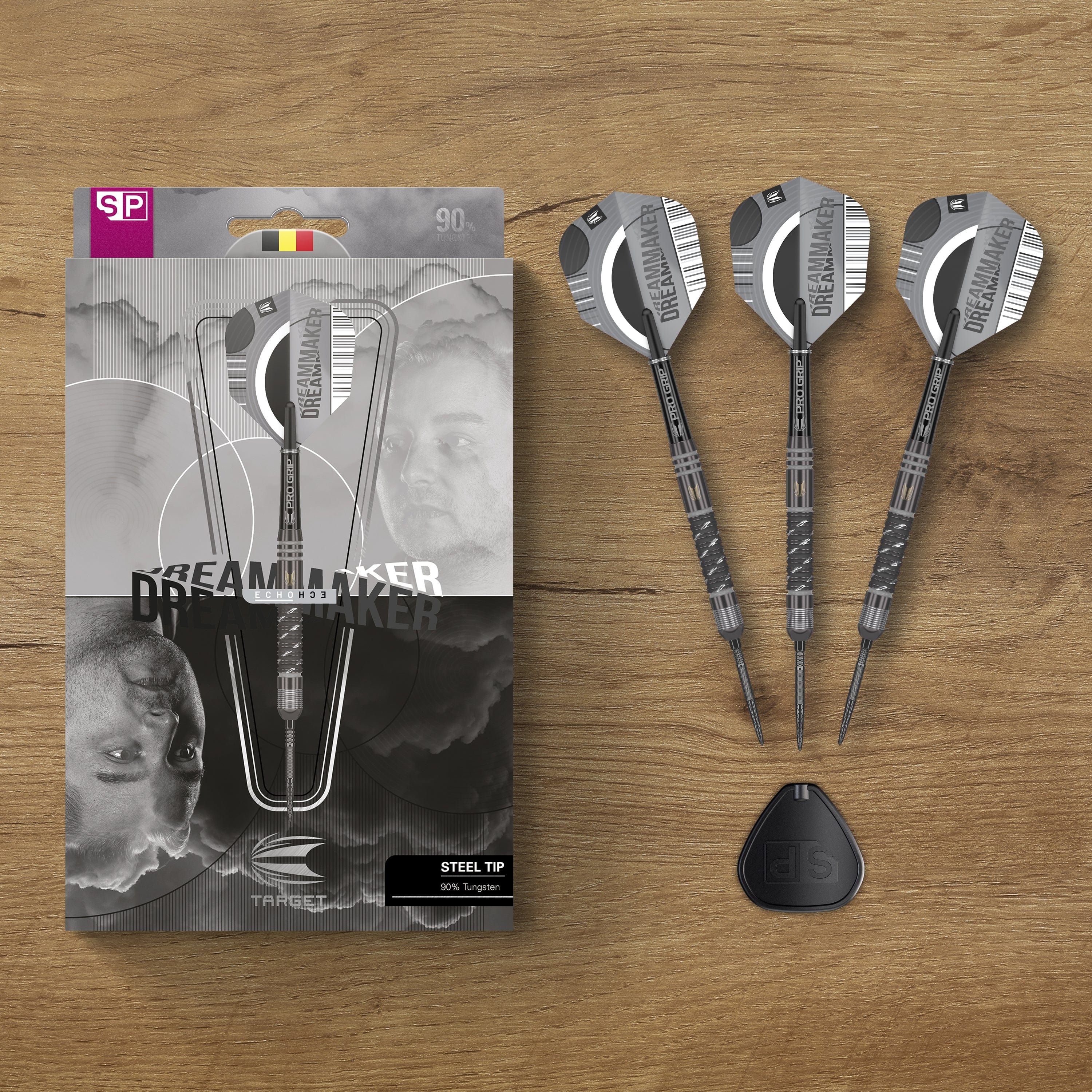 Dimitri van den Bergh ECHO 90% Steeldarts - DreamDarts Dartshop
