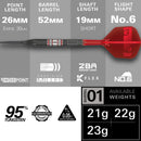GABRIEL CLEMENS 95K STEEL TIP DARTS - DreamDarts Dartshop