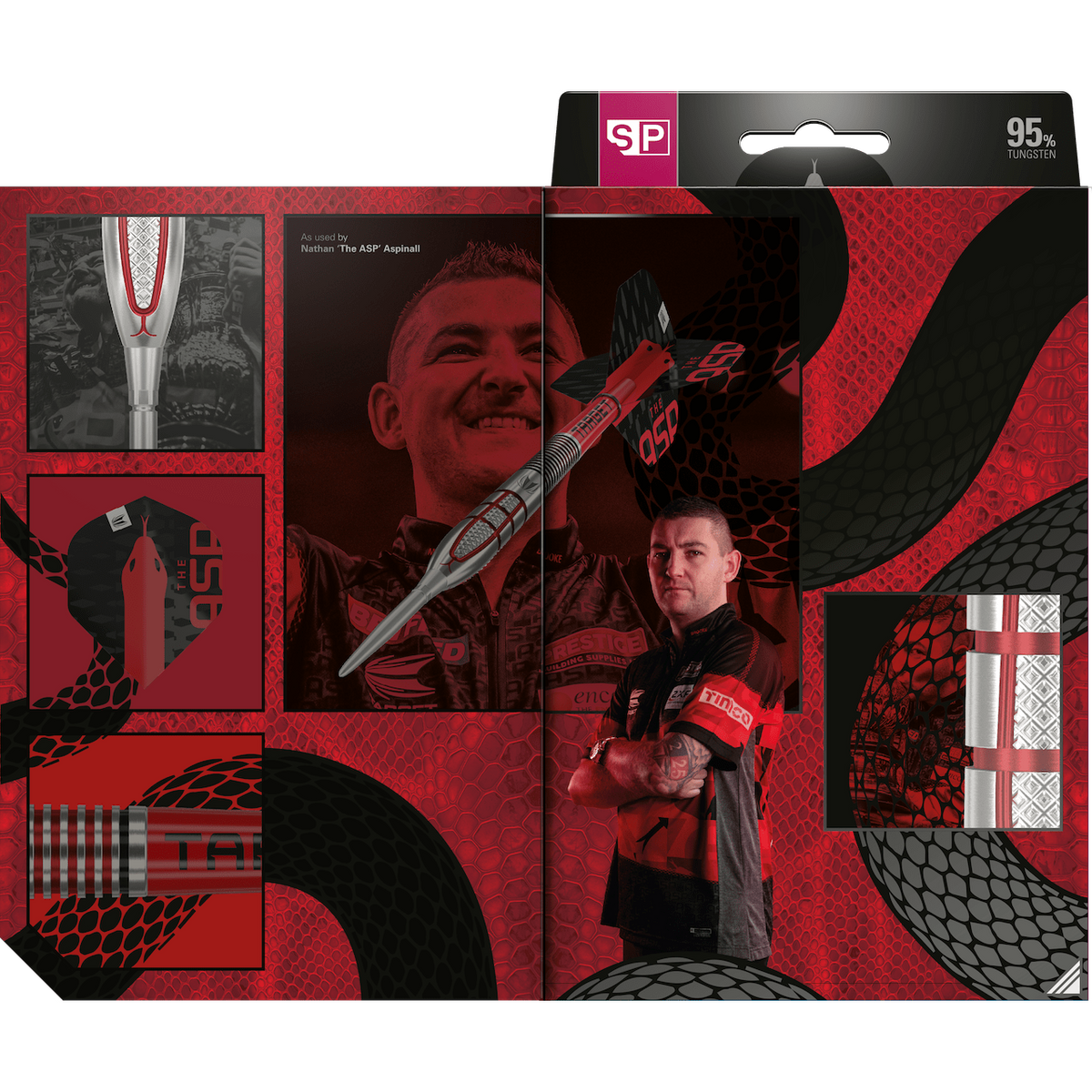 Nathan Aspinall G2 95% Steeldarts - DreamDarts Dartshop