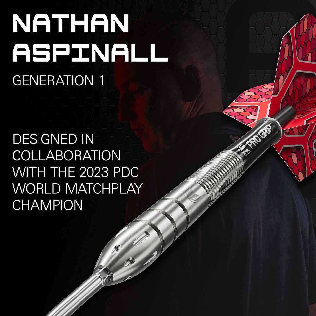 Nathan Aspinall GEN1  90% SwissPoint Steeldarts - DreamDarts Dartshop