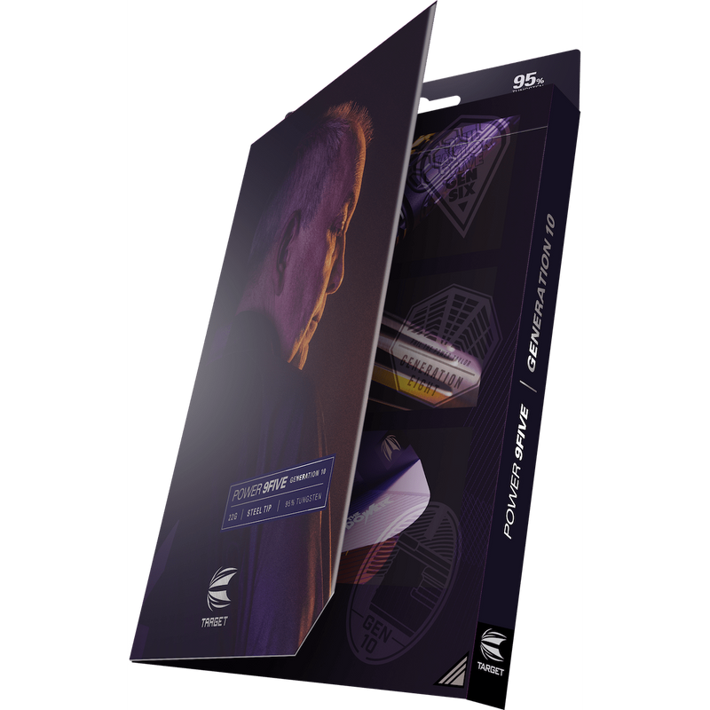 Phil Taylor Power 9FIVE G10 95% Steeldarts - DreamDarts Dartshop