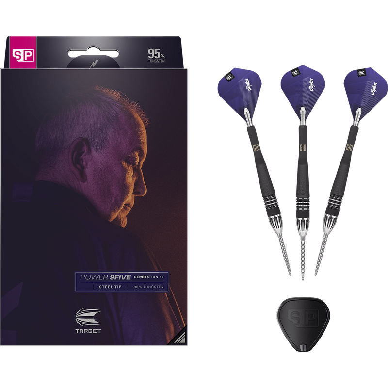 Phil Taylor Power 9FIVE G10 95% Steeldarts - DreamDarts Dartshop