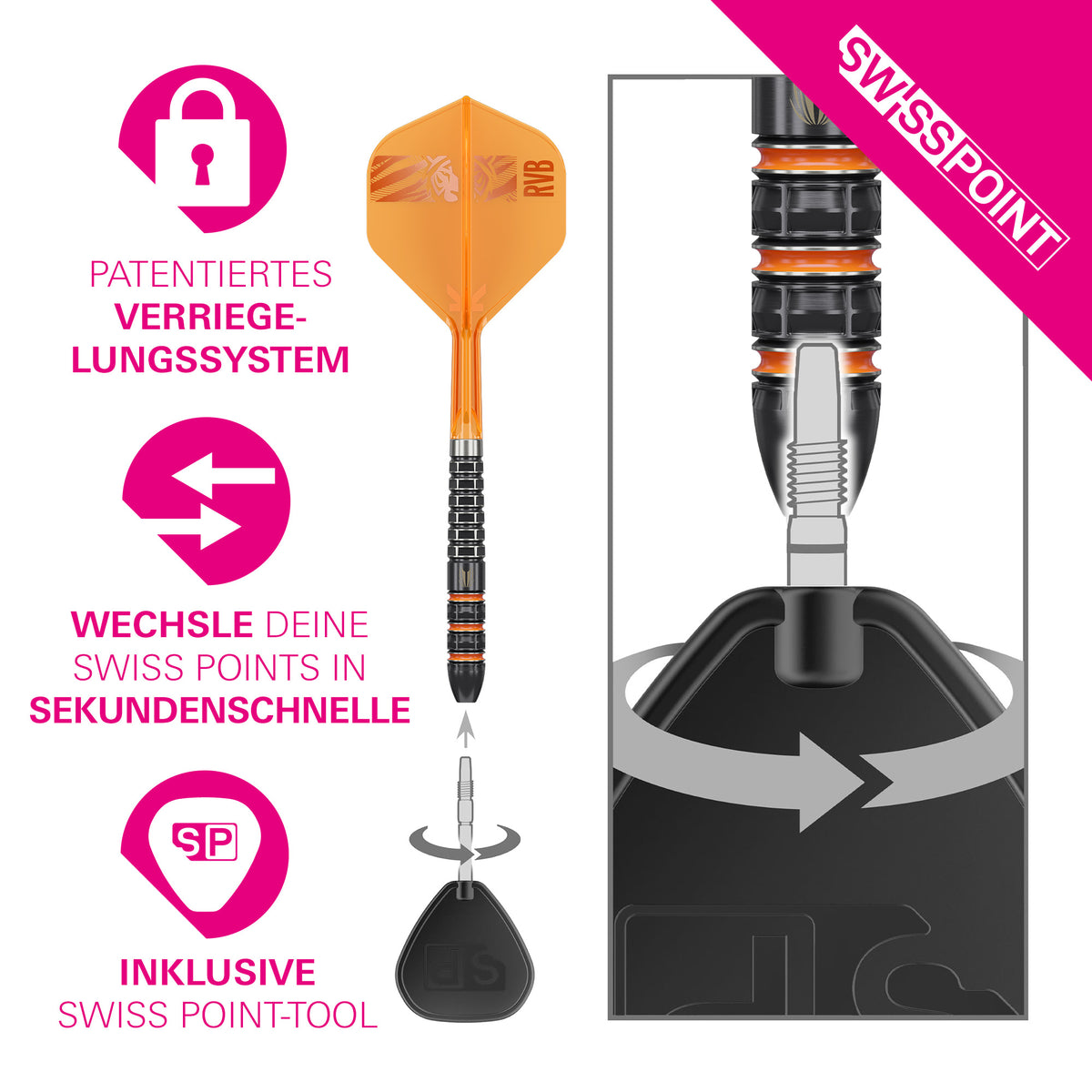 RAYMOND VAN BARNEVELD 95K Steeldarts - DreamDarts Dartshop