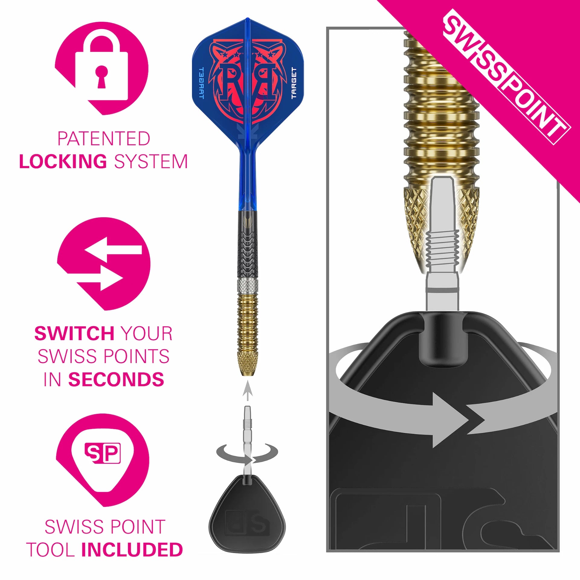 Raymond van Barneveld Gen 6 95 % Steeldarts - DreamDarts Dartshop