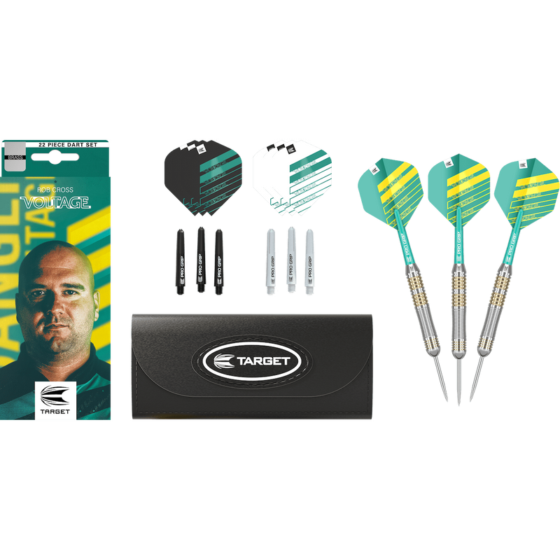 ROB CROSS 22G BRASS STEEL DARTS - DreamDarts Dartshop