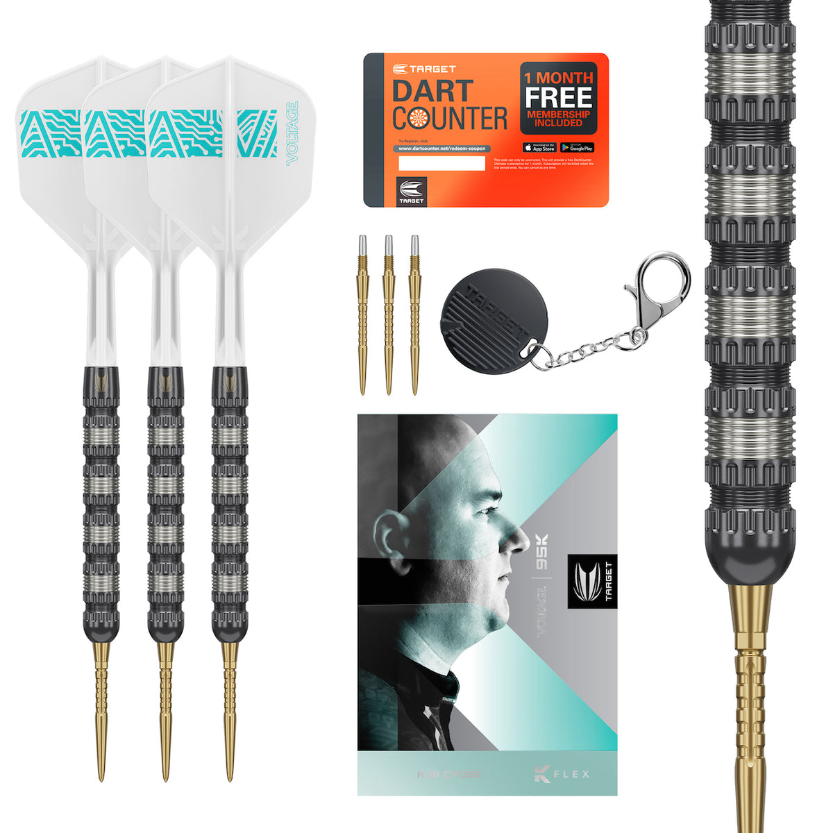ROB CROSS 95K STEELDARTS - DreamDarts Dartshop