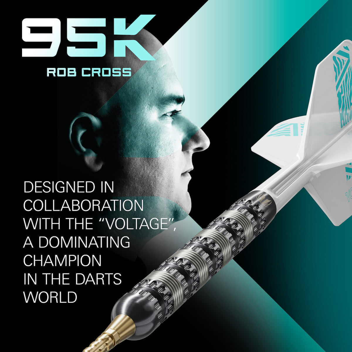 ROB CROSS 95K STEELDARTS - DreamDarts Dartshop