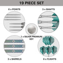 ROVE 01 STEEL TIP DARTS - DreamDarts Dartshop