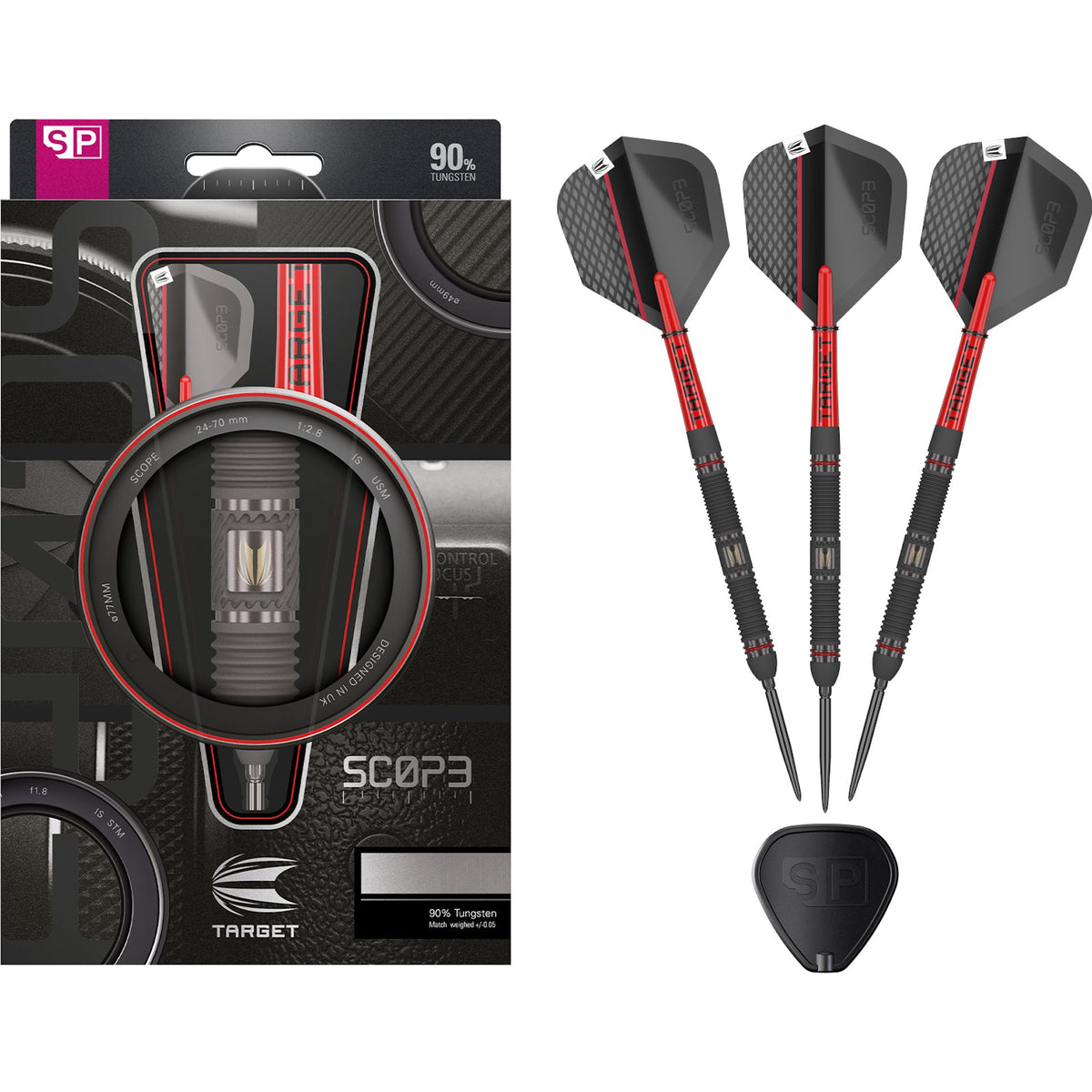 SCOPE 04 90% STEEL TIP DARTS - DreamDarts Dartshop