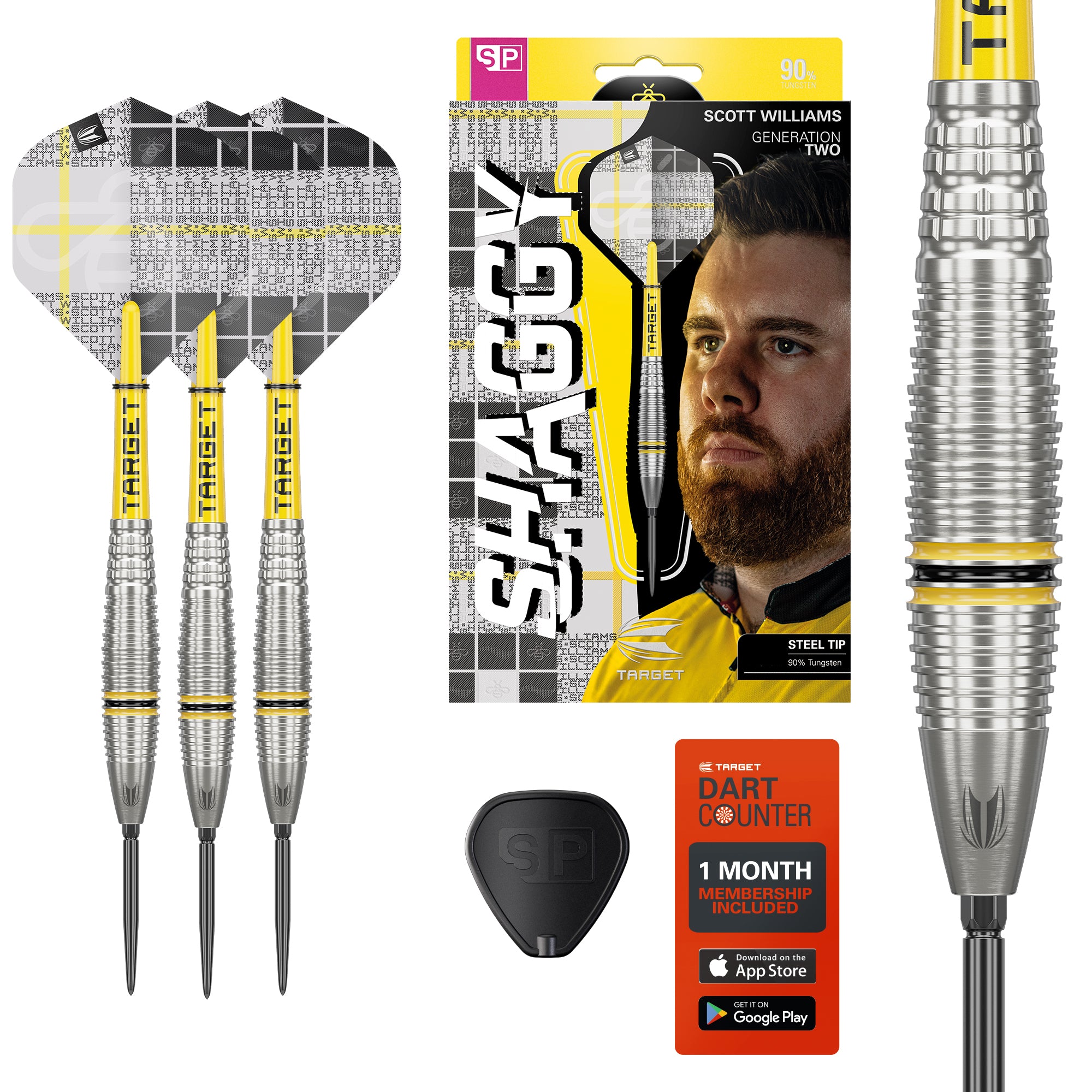 Scott "Shaggy" Williams G2 90% Steeldarts - DreamDarts Dartshop