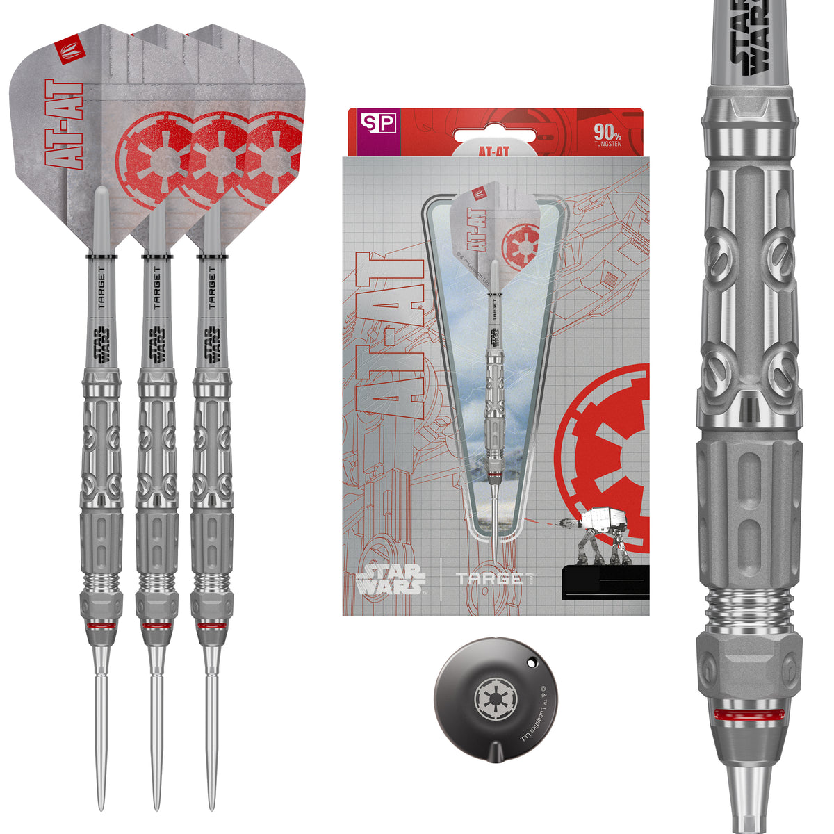STAR WARS AT-AT 90% SP STEEL TIP DARTS 2026 - DreamDarts Dartshop
