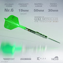 Star Wars | Target Luke Skywalker "Jedi Knight" Lightsaber First Edition 95% Tungsten Steel Tip Darts - DreamDarts Dartshop