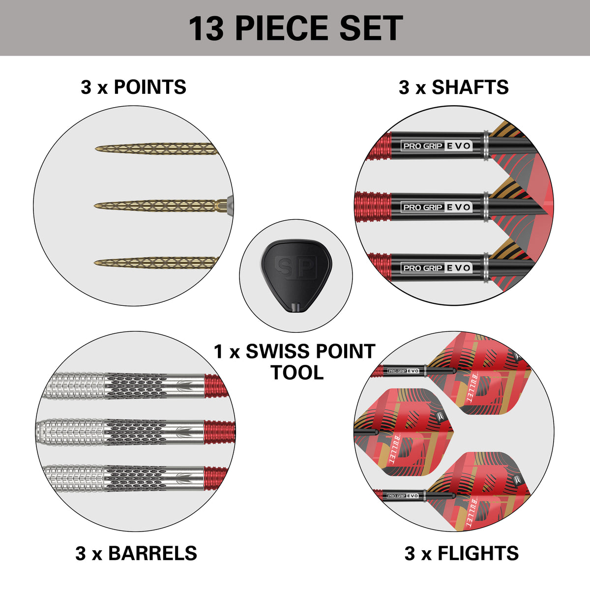 Stephen Bunting Gen 5 95% Steeldarts - DreamDarts Dartshop
