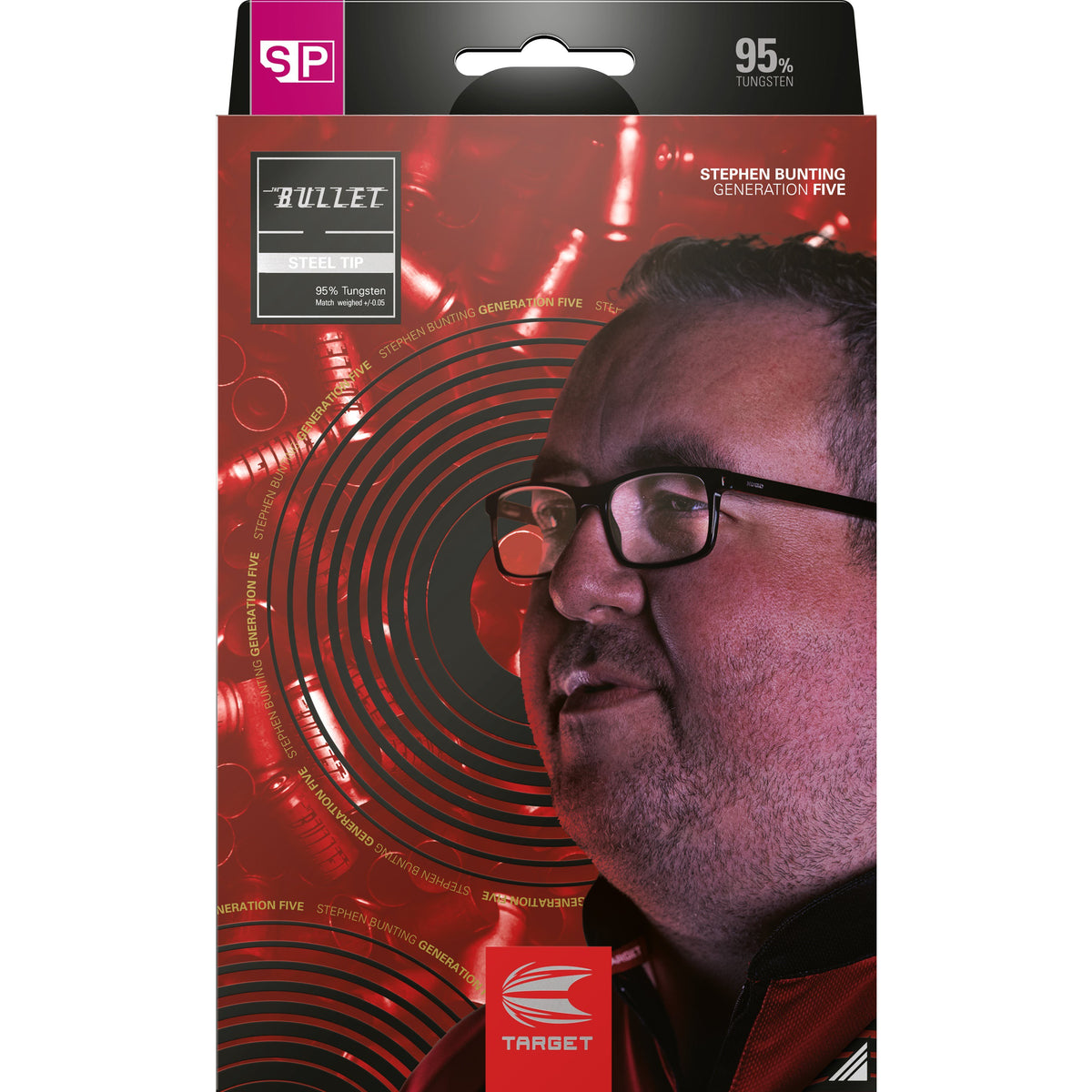 Stephen Bunting Gen 5 95% Steeldarts - DreamDarts Dartshop
