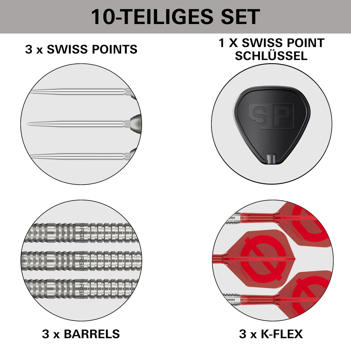 TARGET GROUP Ø 03 50% Steeldarts - DreamDarts Dartshop