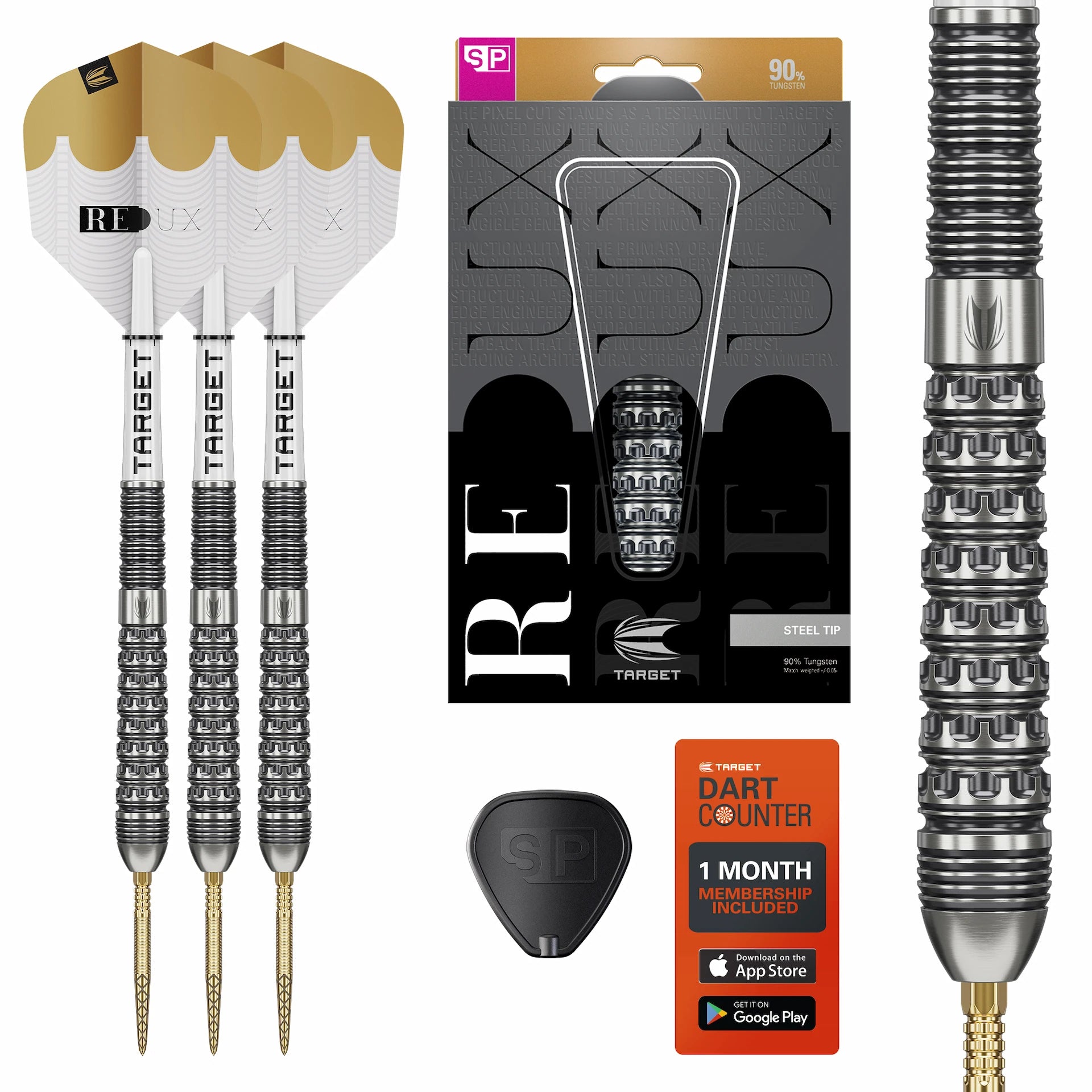 Target Redux 03 90 % Steeldarts - DreamDarts Dartshop
