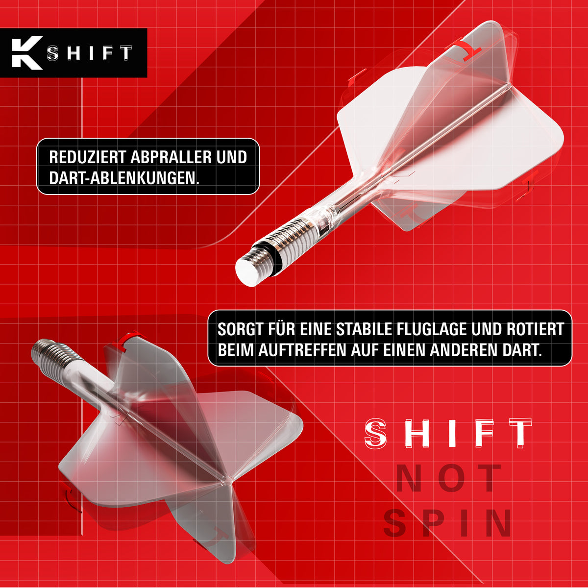 TARGET SHIFT 90% Steeldarts - DreamDarts Dartshop