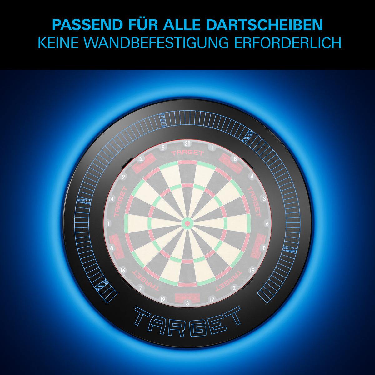 TARGET CORONA VISION NOTCHED SURROUND - DreamDarts Dartshop