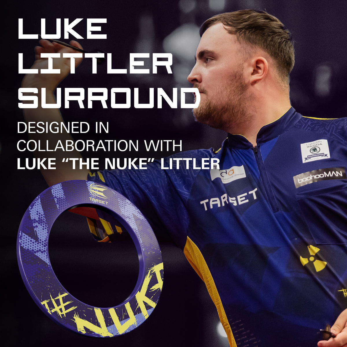 TARGET LUKE 'THE NUKE' DART SURROUND - DreamDarts Dartshop
