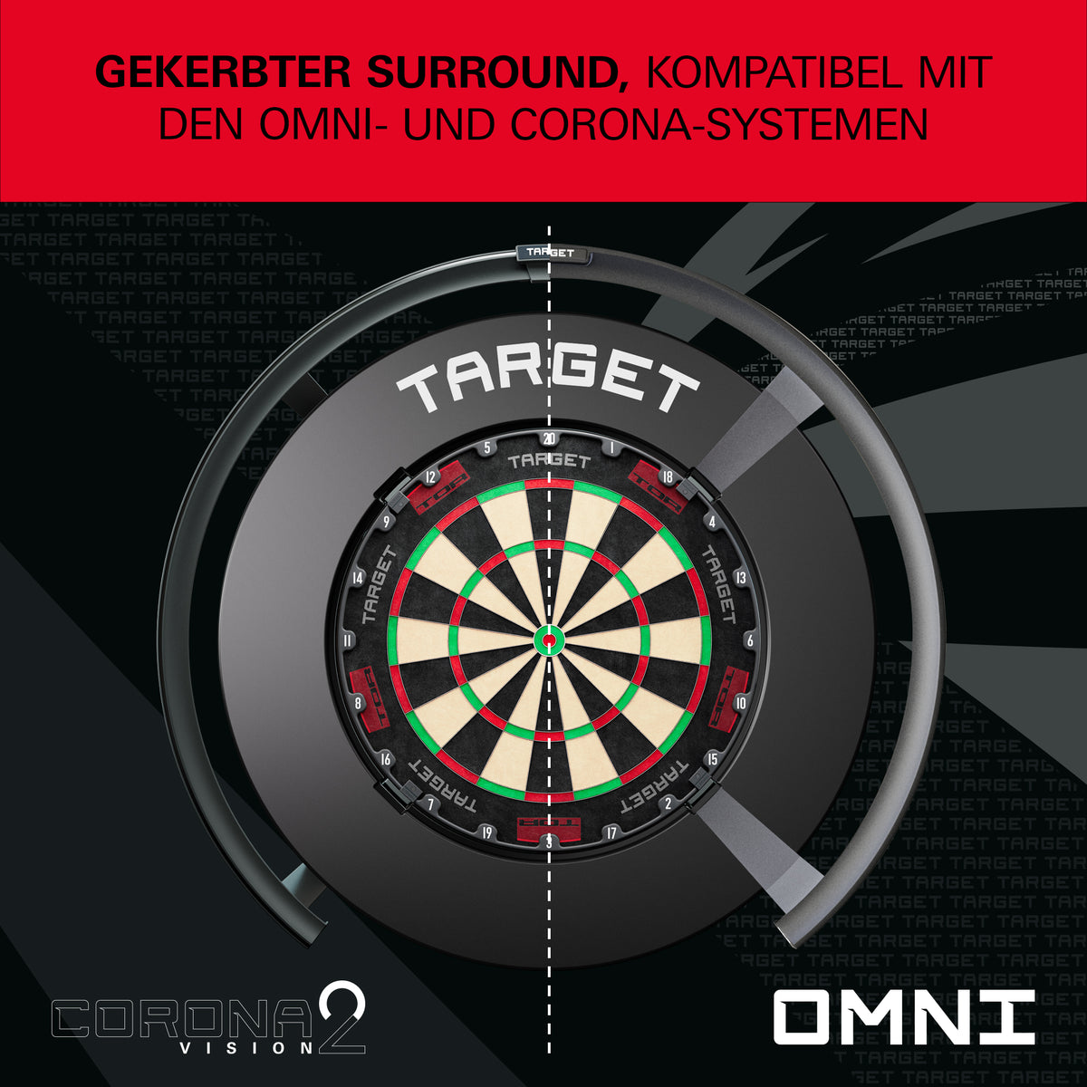 TARGET NOTCHED SURROUND - DreamDarts Dartshop