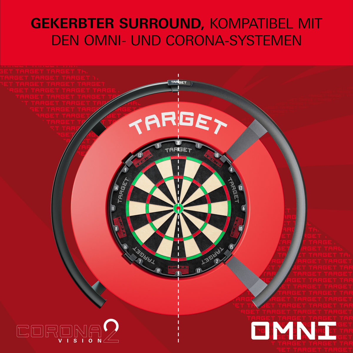 TARGET NOTCHED SURROUND - DreamDarts Dartshop