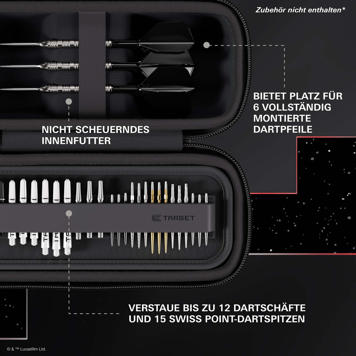 Darth Maul BOA Darttasche - DreamDarts Dartshop